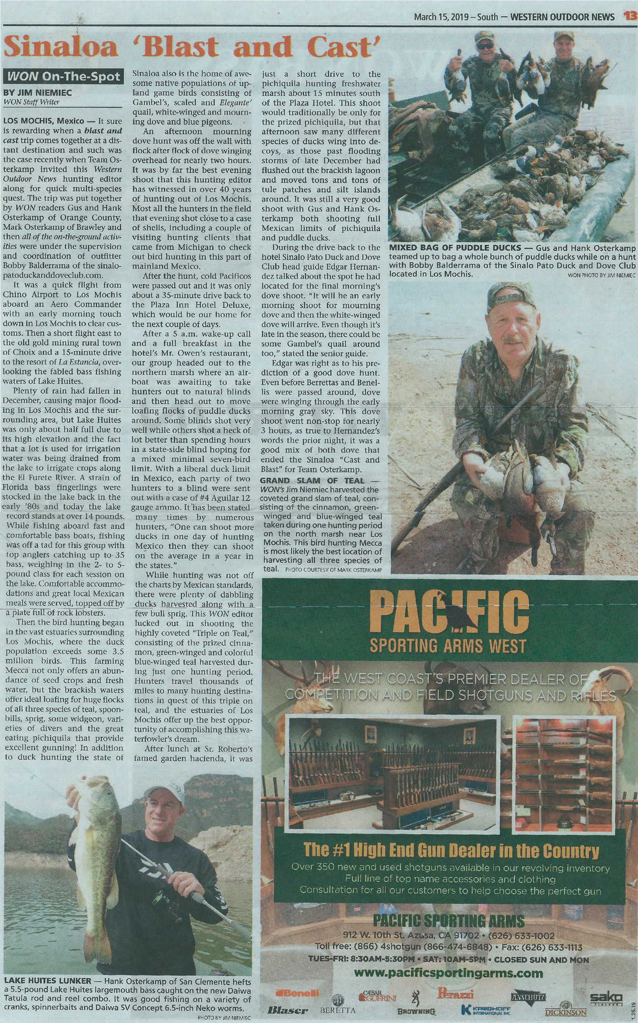 SINALOA BLAST AND CAST